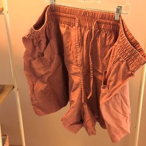 4x Red/pink chambray Ava and Viv shorts